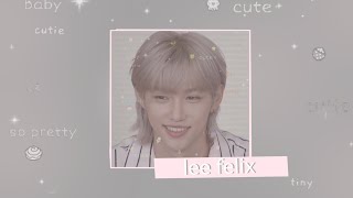 soft/cute lee felix clips