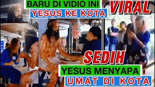 SEMUA MENANGIS ; BERLUMURAN DARAH YESUS MENYAPA UMAT DI KOTA#inspirasikatolik #paskah2024