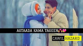 Hees Jacayl ah❣||Somali WhatsApp status Lyrics||🎵