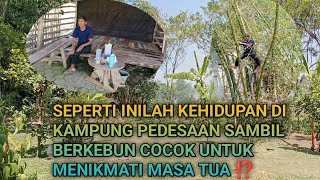 Suasana Aktivitas di kampung pedesaan pegunungan terasa damai dan sejuk orang nya Ramah-ramah..!!