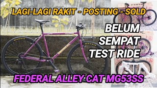 Lagi-Lagi SOLD Kilat 🔥 Vintage Commuter Bike Federal AlleyCat MG53SS by Tustelo.Bike 💜