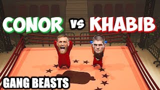 Khabib vs McGregor Fight (Gang Beasts Parody)