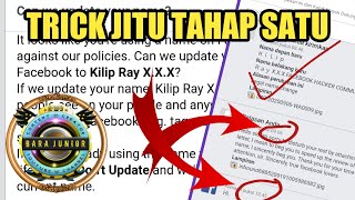 Cara Banding Nama Akun Facebook Tahap Satu Terbaru 2021 | Bara Jr Channel