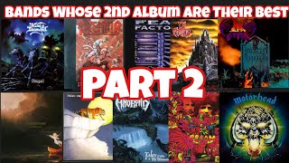 Band Whose 2nd Album Are Their Best Part 2 #metalalbums #2ndalbum