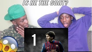 NON Soccer Fan Reacts To Lionel Messi The 10 GREATEST Goals Ever