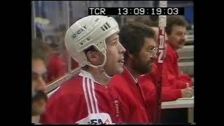 IIHF WC 1987 Day 01 Sweden vs West Germany (17  Apr 1987) Part 1