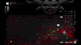 Tainted Lazarus vs Satan, Lamb, Mega Satan. (Start from The Caves 2 to the end).