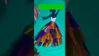 Simple doll🧙🏻 wall hanging with net fabric diy#shorts#viralvideo#crazy #crazypapercrafts #craft