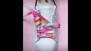 How To Stylish Tie Shoe Laces | Shoelaces Tie Up Styles | Shoe's Lacing | The Sameer Mishra| #viral