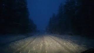 Watch as May blizzards strike in northern Sweden 3 of 3