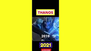 Evolution of Thanos 2009 TO 2021 || #Rang Mahal