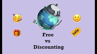 Free vs Discounting