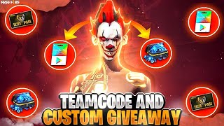 🌟FREE FIRE GIVEAWAY BOOYAH PASS AND REDEEN CODE GIVEAWAY IN FREE FIRE