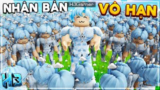 Mình Nhân Bản 1 TỶ H3Gamer?? Trở Thành NGƯỜI NHÂN BẢN VÔ HẠN Trong Clone Simulator | Roblox