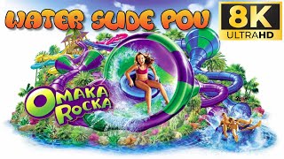 Water Slide POV of Blue Slide at Omaka Rocka (Aquatica Water Park - Orlando, FL) #adventureschmuck