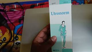 utronorm syrup  used in Hindi