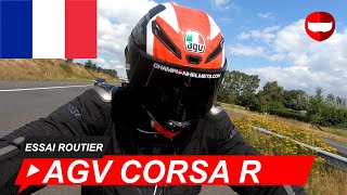 AGV Corsa R Casque Intégral Essai Routier - ChampionHelmets.com