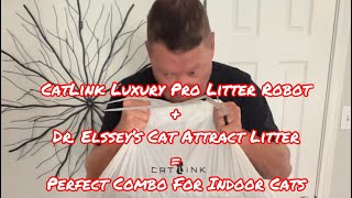 CatLink Luxury Pro + Dr Elssey’s Cat Attract Litter = Perfect Combo!!￼