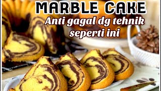 Tips “MARBLE CAKE SUPER MOIST” beda dari yg lain, ikuti resep ini.. 😍👍🏻 baked w/@idealifeonline