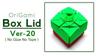 Origami Box Lid Ver-20 ( Master Jugal ) || 100 Box Lid Series-20 || ORIGAMI J15