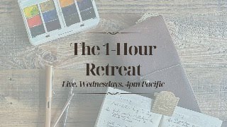 One-Hour Creative Retreat - June 26, 2024