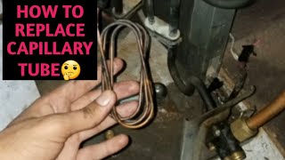 How To Replace Capillary Tube|All about electricity