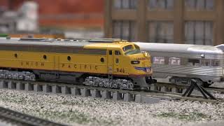 Union Pacific Executive train E9's n scale