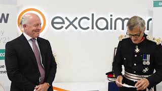 Exclaimer CEO Presented with Queen's Award for Enterprise