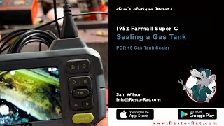 Sealing A Gas Tank | Segment  7 – Farmall Model B Tractor