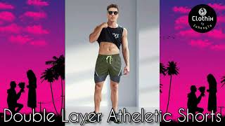 Double layer Atheletic shorts