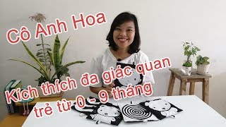 Cô Anh Hoa - Chơi với bé cùng bộ Học liệu Thân thiện Cánh diều kích thích đa giác quan