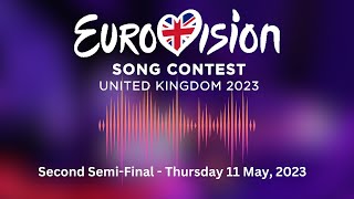 Eurovision Extravaganza: встречайте звезд 2023 года! - Второй полуфинал - четверг, 11 мая 2023 г.