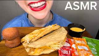 ASMR *NEW* TACO BELL CANTINA CHICKEN TACOS (no talking, eating sounds) | kakes-ASMR