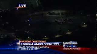 Aurora Theater Shooting, 14 Dead, Suspect in Custody