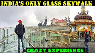 Scary Glass Skywalk Bridge Of Pelling | Tour Of West Sikkim NORTHEAST RIDE 2024 On KTM 390 ADVENTURE