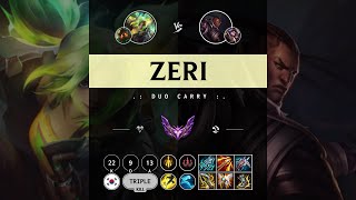 Zeri ADC vs Lucian - KR Master Patch 14.9