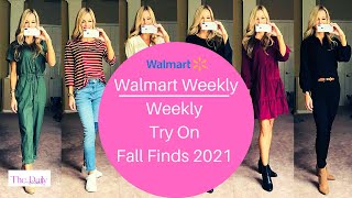 Walmart Try On Haul- Pretty Sweaters, Jeans and More!- Fall 2021