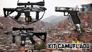 🔥KIT DE ARMA CAMUFLADO PARA GTA SAN (ANDROID+PC)🔥