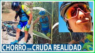 BTT Chorro y Carrizalejo con cruda realidad patilla partida