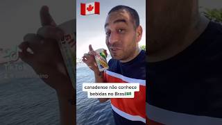 Gringo Canadense experimenta bebidas no Brasil #brasil #humor #instafood #funnymeme #funny #food