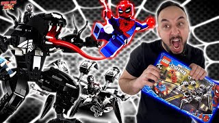 ПАПА РОБ И LEGO ВЕНОМ И ЧЕЛОВЕК-ПАУК! ВСЕ КОНСТРУКТОРЫ MARVEL SPIDER-MAN НА ПАПА РОБ ШОУ!