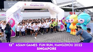 12th HANGZHOU ASIAN GAMES FUN RUN Singapore  🇸🇬