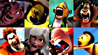 1 Second of Screaming from every Dreamworks movie (Updated)