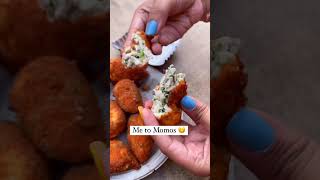 Momos Lovers Tag Your Friends 😍 | Momos Party #shorts