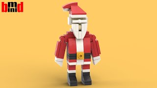 How to build LEGO MINI SANTA CLAUS | BMD mini