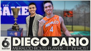 Diego Dario on the balance of being a professional player for the Meralco Bolts and being a TV Host!