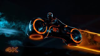 TRON SYNTHWAVE ENHANCED 4K : 1 HOUR MIX for focus, work, productivity, programming, design.