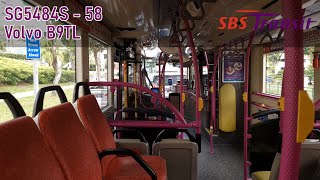 SBS Transit Volvo B9TL [Wright Eclipse Gemini 2 - Batch 4] - SG5484S on 58