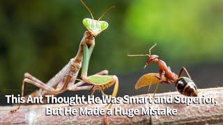 How an Ant Got Revenge on a Mantis and Lost Everything in the Process! (100% AI Generated Video!)