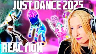 JUST DANCE 2025 TRAILERS REACTION! (part 4 with WHENEVER WHEREVER, EXES & unnecessary TROLL maps 😭)